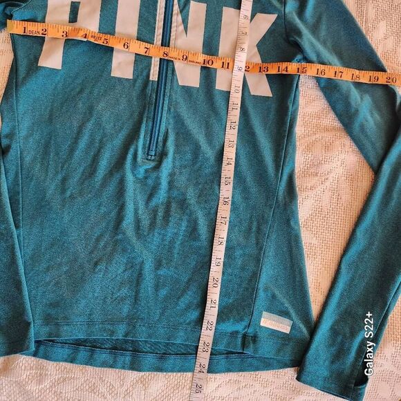 A8  PINK half zip activewear top - Picture 4 of 7